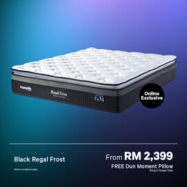 [Online Exclusive] Black Edition Regal Frost Mattress